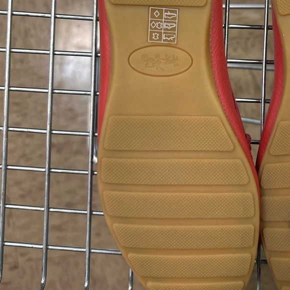 Coach red loafers. - Picture 2 of 2